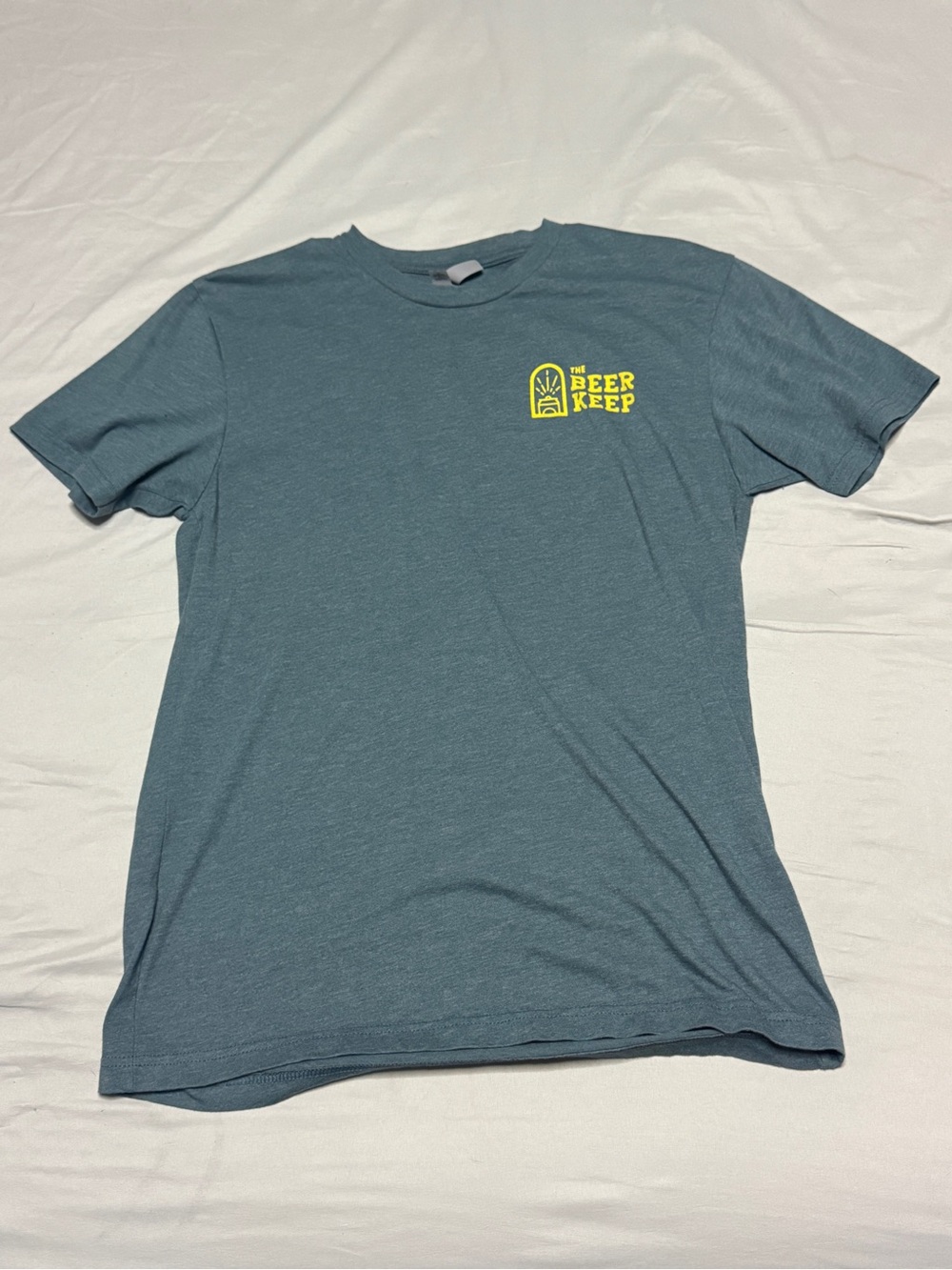 Men's Teal Short-Sleeve Logo T-Shirt